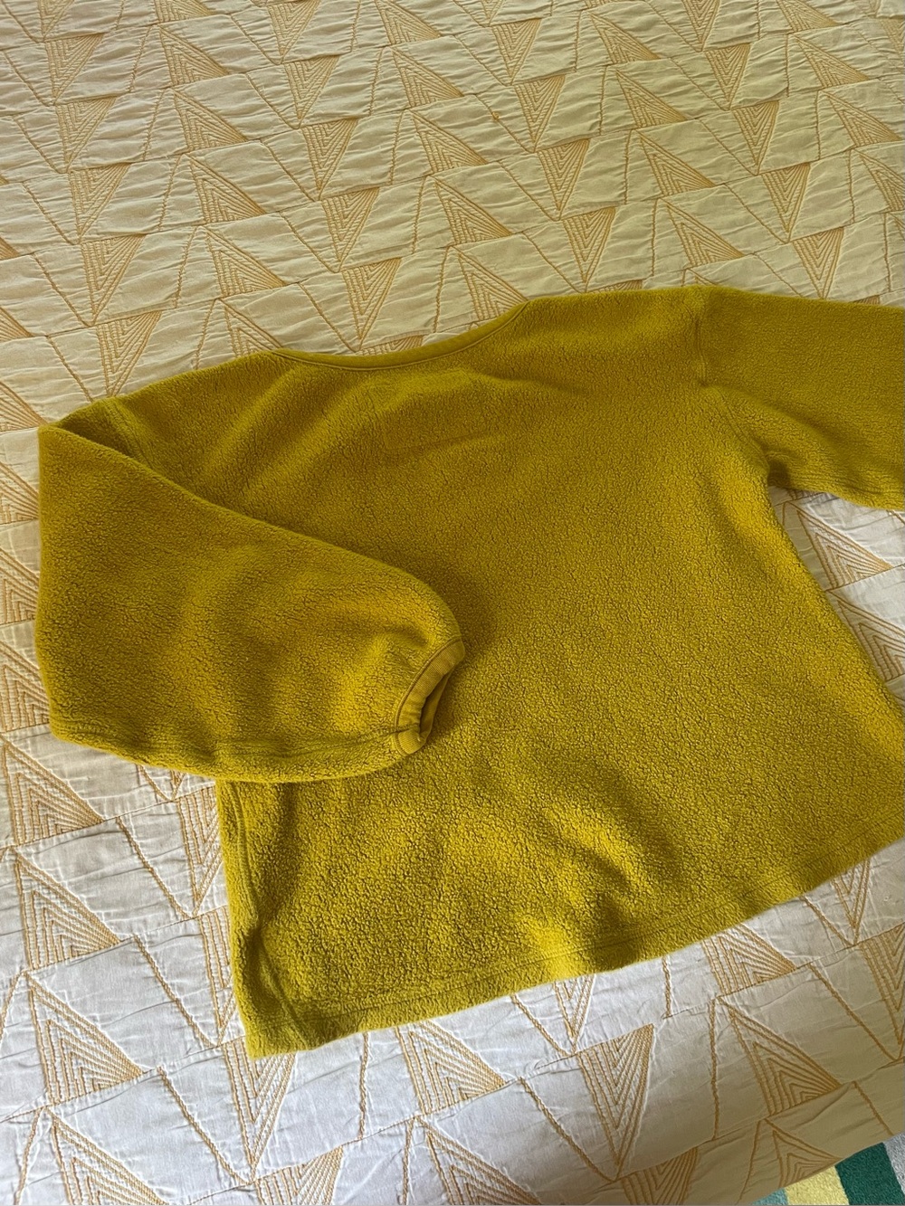 Elizabeth Suzann x Alabama Chanin Organic Cotton Fleece Billie Sweatshirt XS - Picture 3 of 5